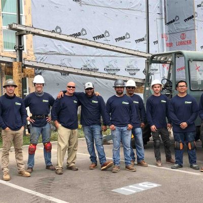 Group Up Builders Team at Multifamily Work Harbor Blvd